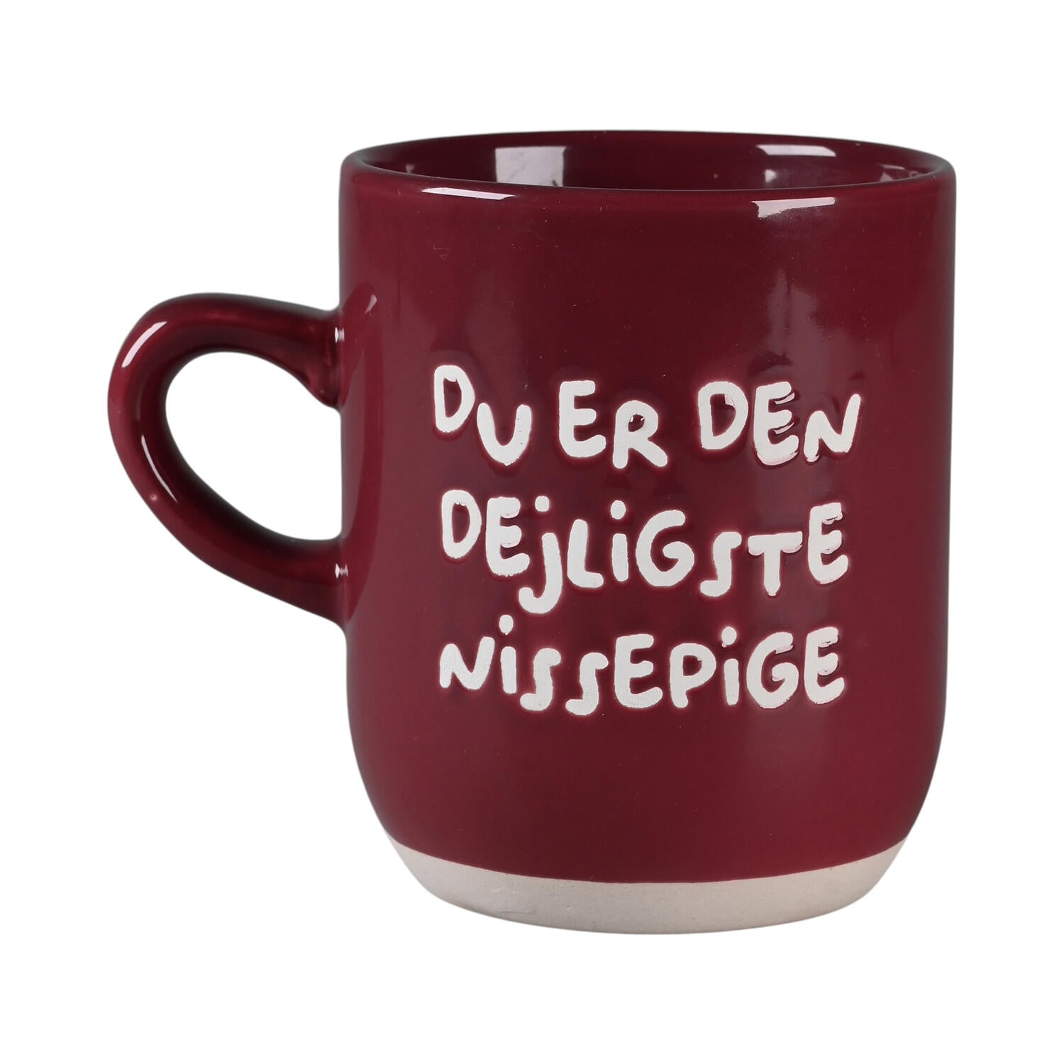 Du er den dejligste nissepige krus - 300 ml